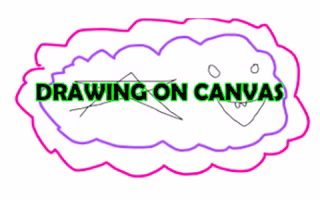 Drawing on Canvas